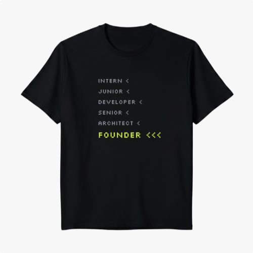 Git City Tee - Rank Up