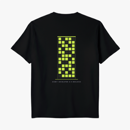 Camiseta Git City - Building